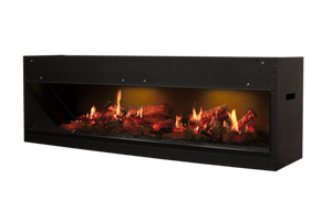 Opti-V Double Electric Wall Mounted Fire