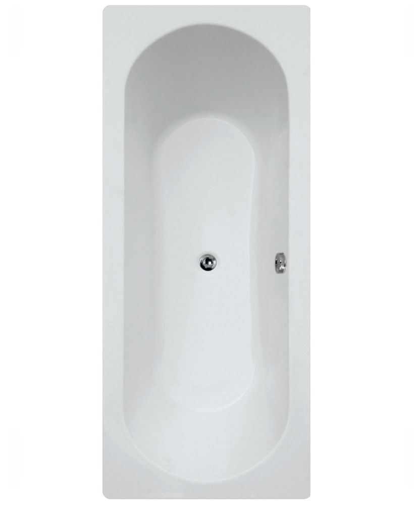CLOVER Double Ended Bath White - Choice of Size