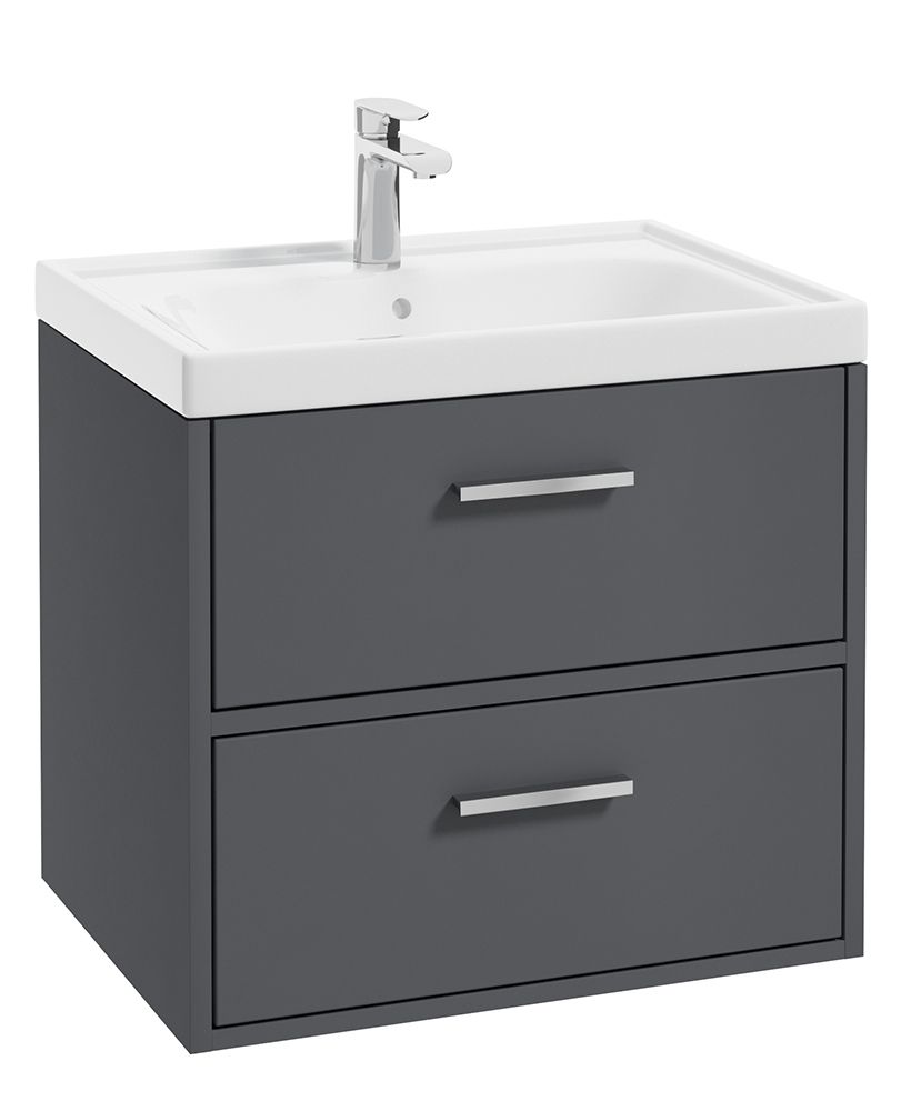 FINLAND Wall Hung 60cm Vanity Unit - Choice of Colour - Choice of Handle