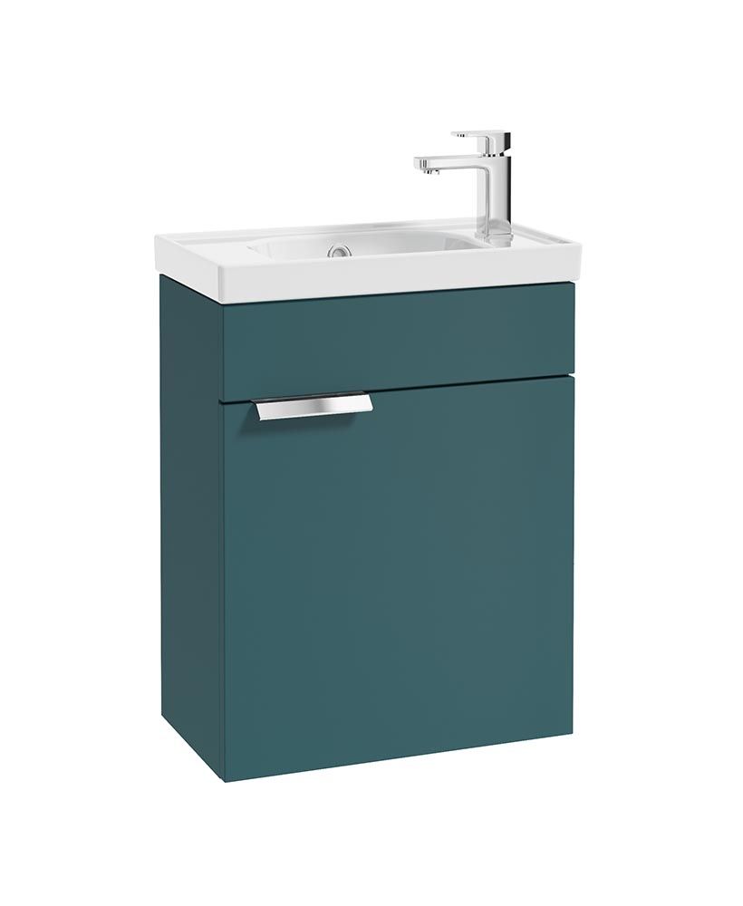 STOCKHOLM Wall Hung 50cm Single Door Cloakroom Unit - Choice of Colour - Choice of Handle