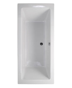 PACIFIC 1700x700mm Bath White - Choice of Single or Double Ended