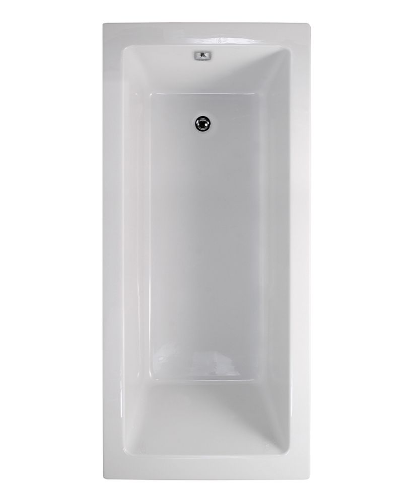 PACIFIC 1700x700mm Bath White - Choice of Single or Double Ended