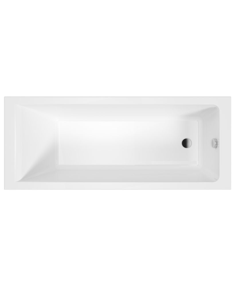 CUBO Single Ended Bath White - Choice of Size