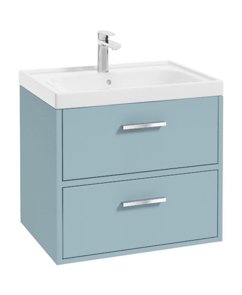 FINLAND Wall Hung 60cm Vanity Unit - Choice of Colour - Choice of Handle