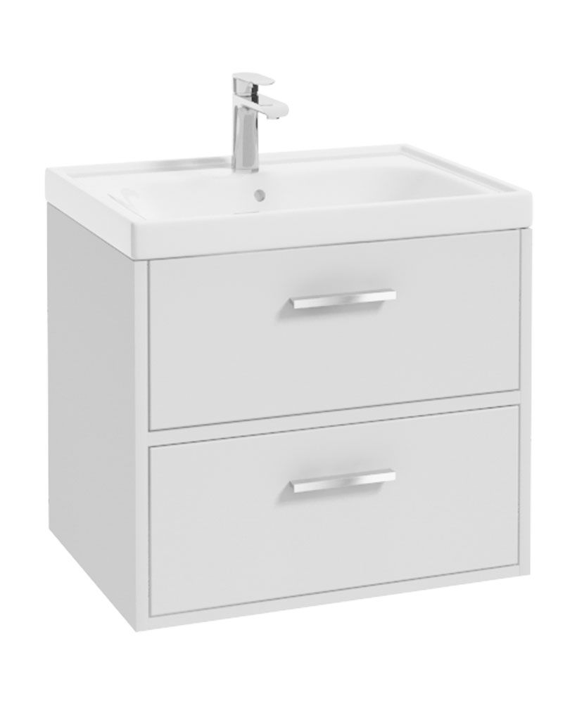 FINLAND Wall Hung 60cm Vanity Unit - Choice of Colour - Choice of Handle