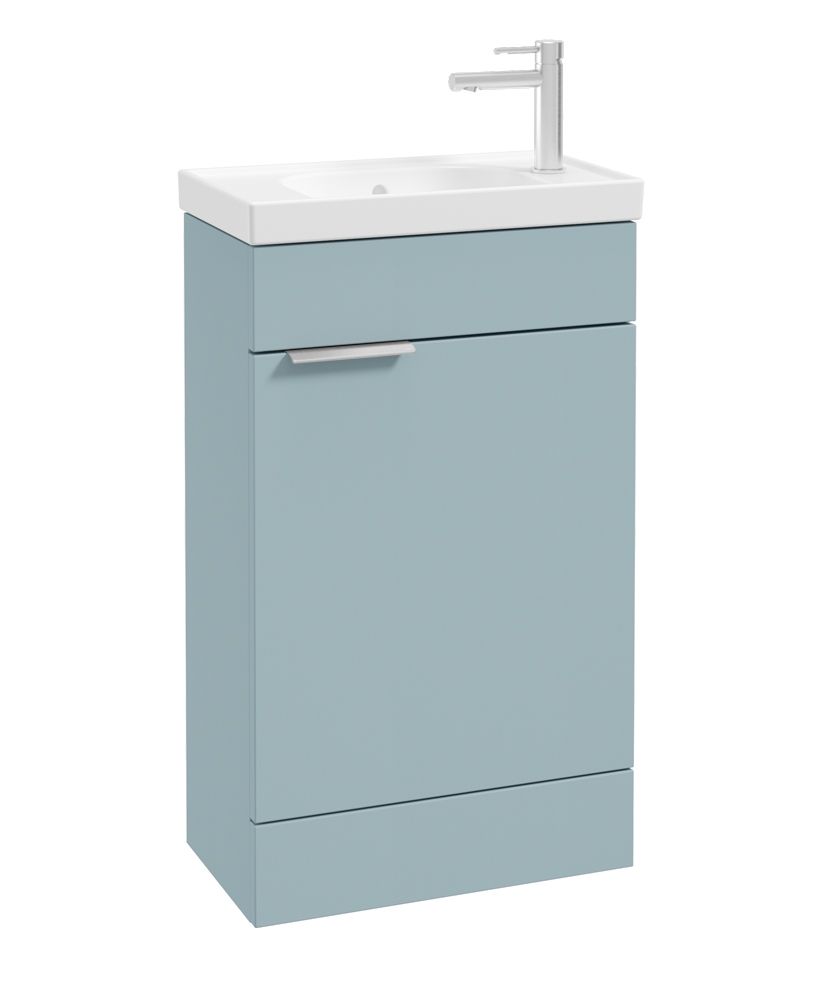 STOCKHOLM Floorstanding 50cm Single Door Cloakroom Unit - Choice of Colour - Choice of Handle