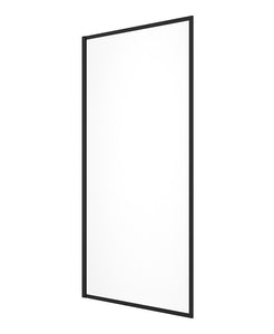 MIRAGE 800mm Clear Glass Fixed Bath Screen - Choice of Frame Colour