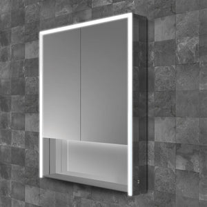 HiB Verve Illuminated Bathroom Mirrored Cabinet