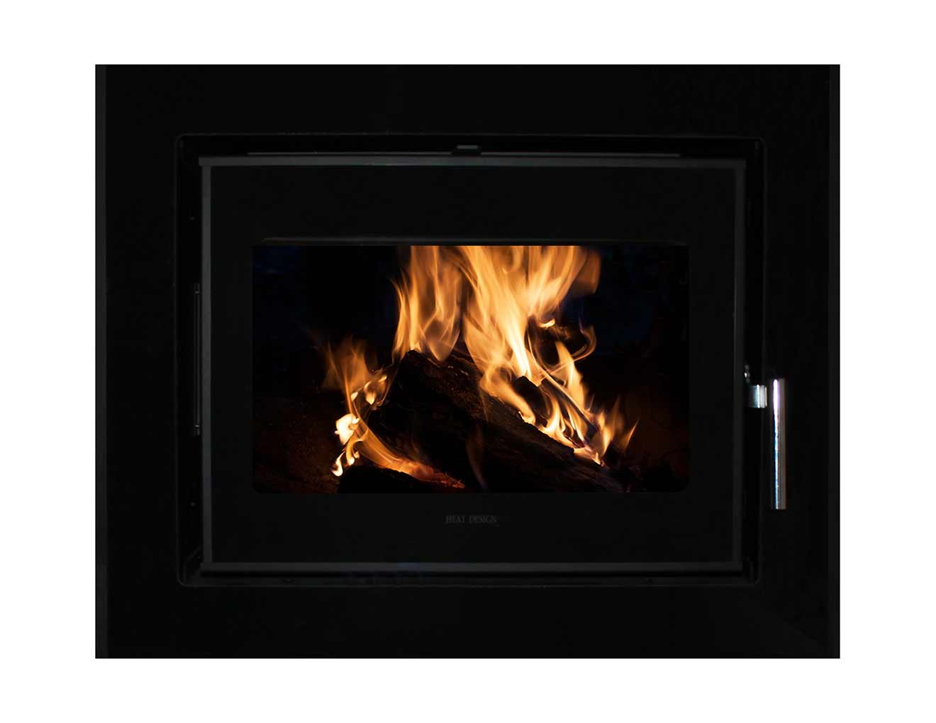 HEAT DESIGN - VITAE 5KW Landscape Cassette Stove Multi-fuel