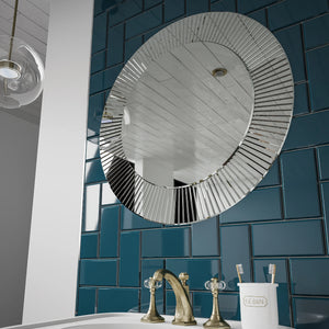 HiB Arte Circular Bathroom Mirror