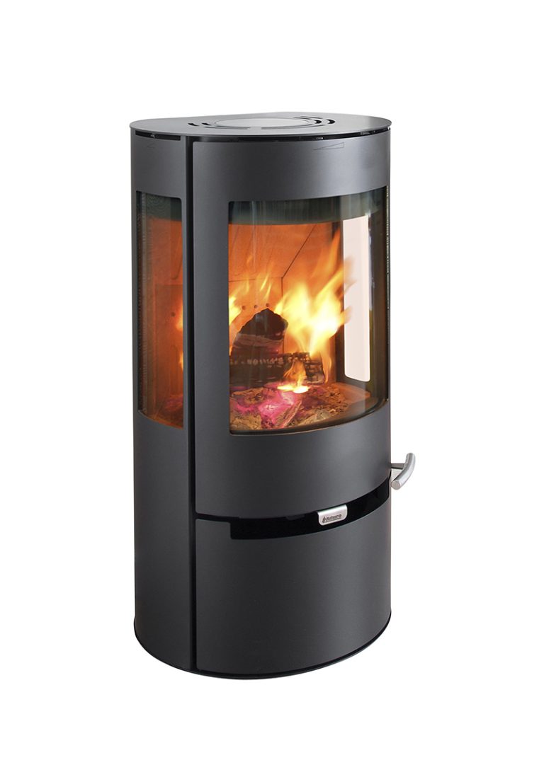Aduro 9 Black - Woodburning Stove - Choice of Drawer or Pedestal