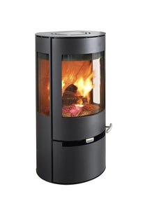 Aduro 9 Black - Woodburning Stove - Choice of Drawer or Pedestal