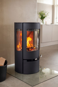 Aduro 9 Black - Woodburning Stove - Choice of Drawer or Pedestal