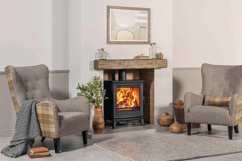 STOVAX Chesterfield Wide 5 KW Multi-fuel stove