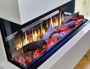 DEEP i-Range Ecoflame™ Electric Fires - Choice of sizes 750MM ,1000MM, 1250MM, 1500MM, 1800MM, 2200MM