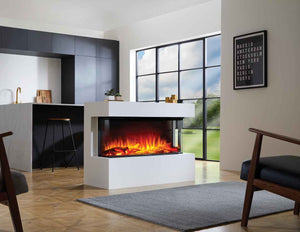 DEEP i-Range Ecoflame™ Electric Fires - Choice of sizes 750MM ,1000MM, 1250MM, 1500MM, 1800MM, 2200MM