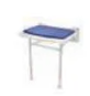Fold Up Shower Seat - Blue Pad
