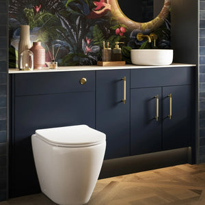 DEAL OF THE WEEK Ex Display Midnight Blue Genesis Fitted Furniture