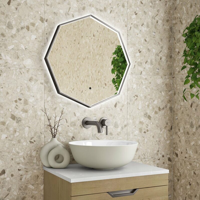 Octa LED Mirrors - Choice of sizes and frames