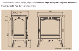 Franco Belge Savoy Classic 8kW