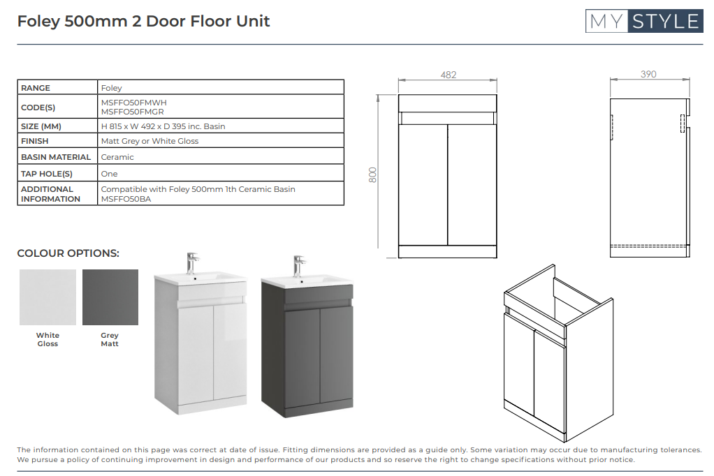 SANSA Mirror with All Round LED Light 500Hx700W - Online Special Offer only