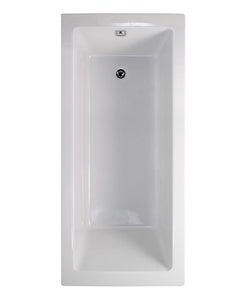PACIFIC 1600x700mm Bath White - Choice of Single or Double Ended