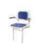 2000 Fold Up Shower Seat with Back & Arms - Choice of Colour