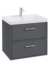 FINLAND Wall Hung 60cm Vanity Unit - Choice of Colour - Choice of Handle