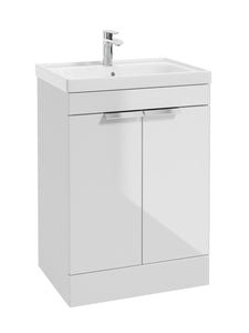 Stockholm 60cm 2 Door Floor Standing Vanity Unit