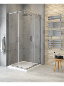 City Plus 900 Corner Entry Shower Door