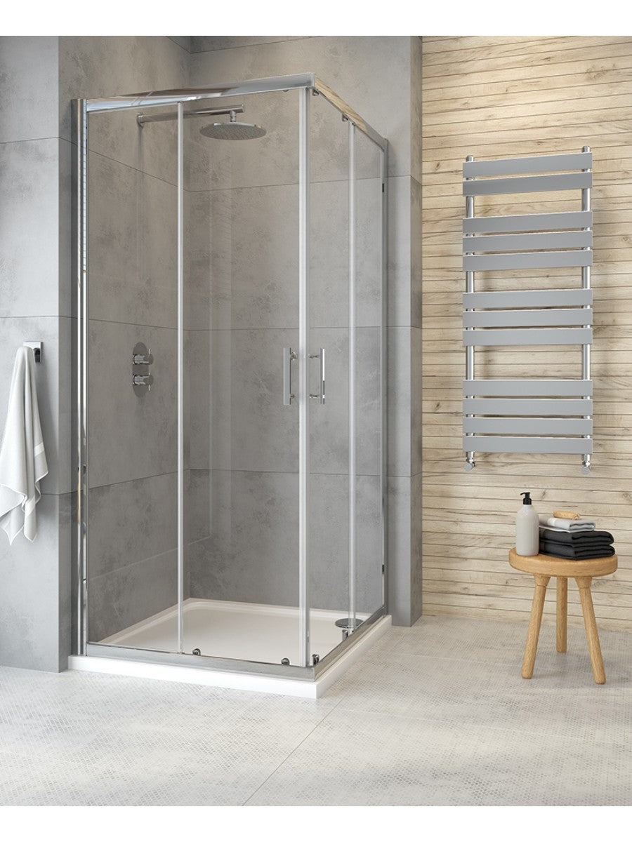 City Plus 900 Corner Entry Shower Door