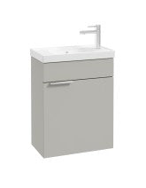 STOCKHOLM Wall Hung 50cm Single Door Cloakroom Unit - Choice of Colour - Choice of Handle