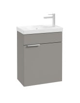 STOCKHOLM Wall Hung 50cm Single Door Cloakroom Unit - Choice of Colour - Choice of Handle