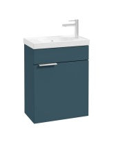 STOCKHOLM Wall Hung 50cm Single Door Cloakroom Unit - Choice of Colour - Choice of Handle