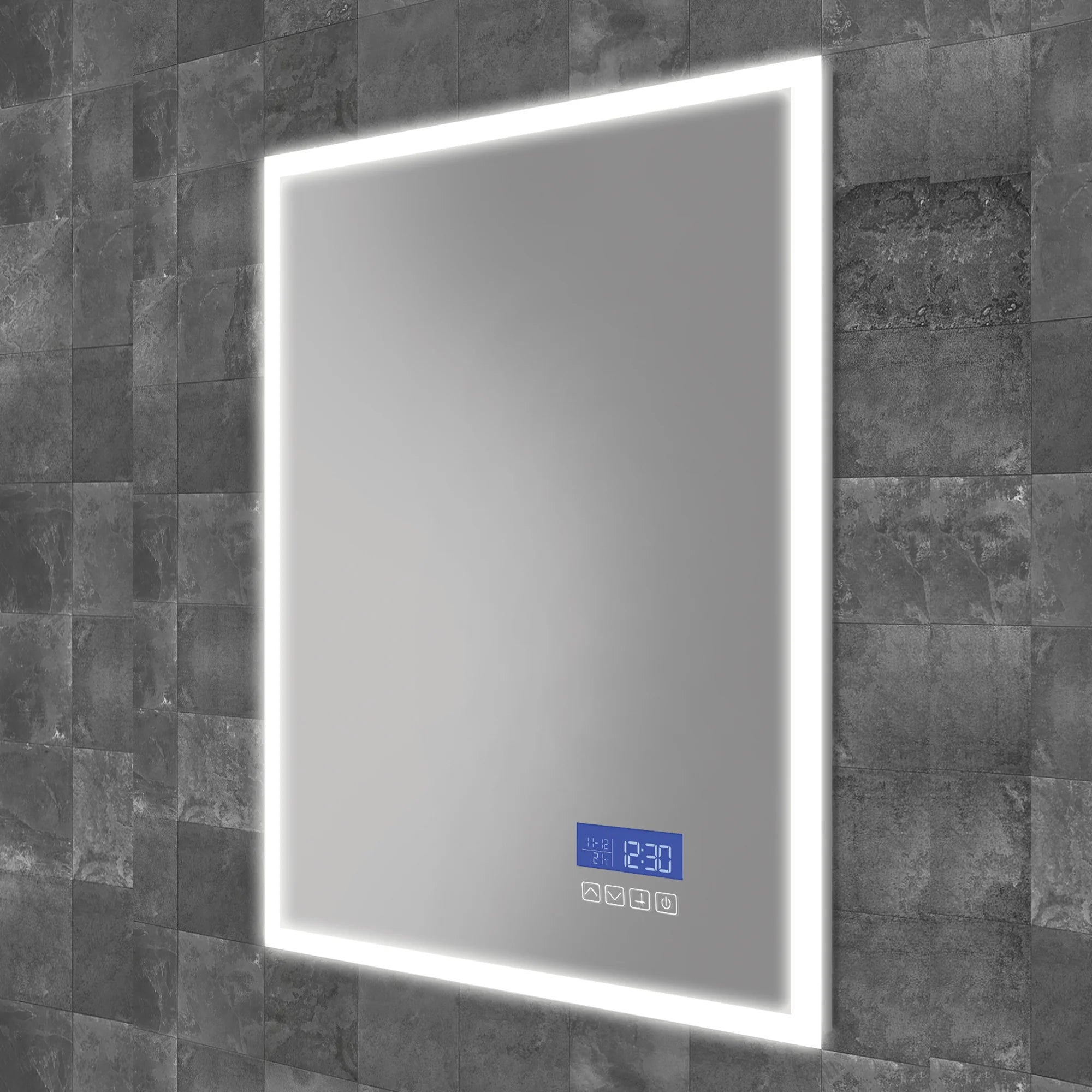 HiB Globe Plus - Bluetooth LED Bathroom Mirror