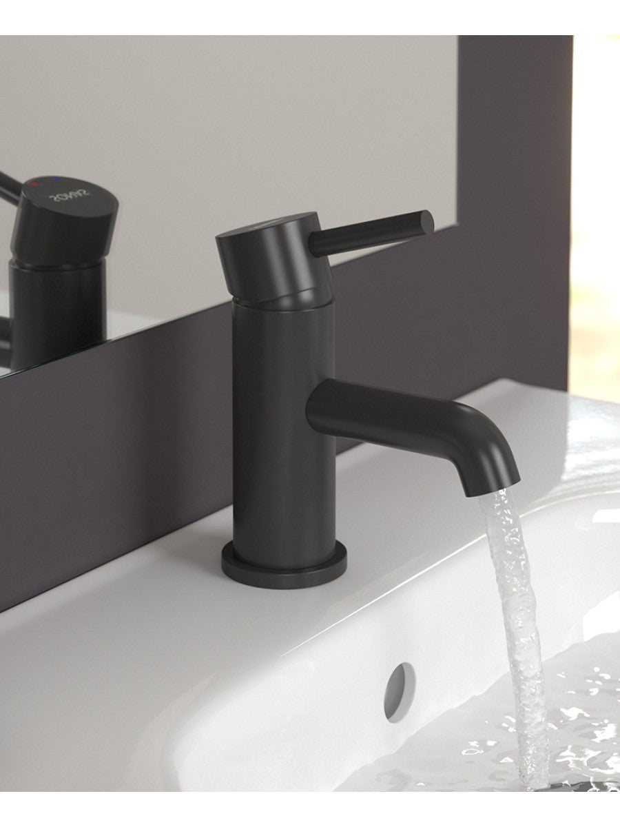 HARROW Black Cloakroom Basin Mixer