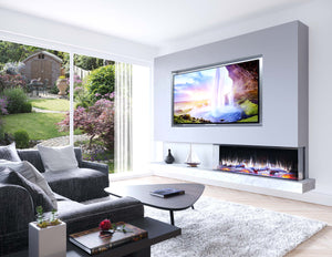 DEEP i-Range Ecoflame™ Electric Fires - Choice of sizes 750MM ,1000MM, 1250MM, 1500MM, 1800MM, 2200MM