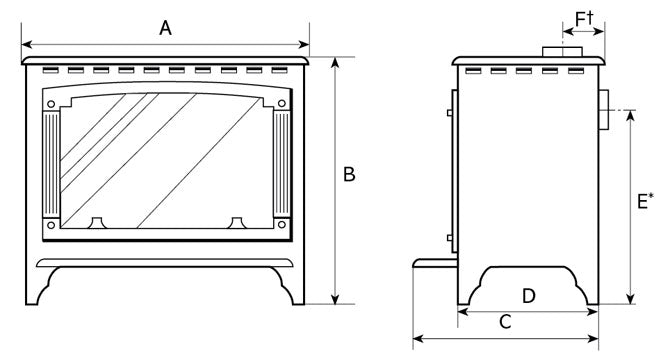 Marlborough2 Gas Stove