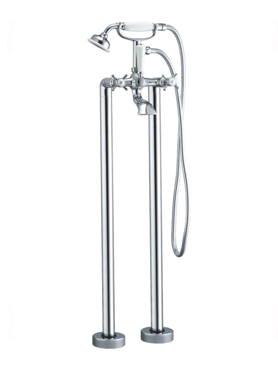 EDWARDIAN Floor Standing Bath Shower Mixer