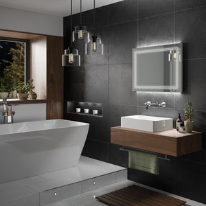 HiB Outline LED Bathroom Mirror