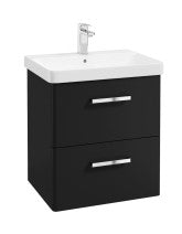 KORA Wall Hung 60cm 2 Drawer Vanity Unit - Choice of Colour - Choice of Handle