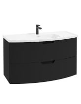 ARC Wall Hung 100cm 2 Drawer Vanity Unit - Matt Basin - Choice of Colour