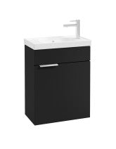 STOCKHOLM Wall Hung 50cm Single Door Cloakroom Unit - Choice of Colour - Choice of Handle