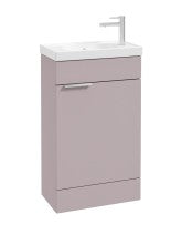 STOCKHOLM Floorstanding 50cm Single Door Cloakroom Unit - Choice of Colour - Choice of Handle