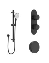 ALITA Knurled Bath Set 1 Matt Black