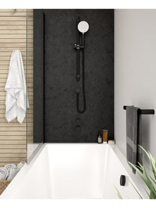 ALITA Knurled Bath Set 1 Matt Black