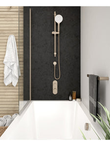 ALITA Knurled Bath Set 1 Matt Black