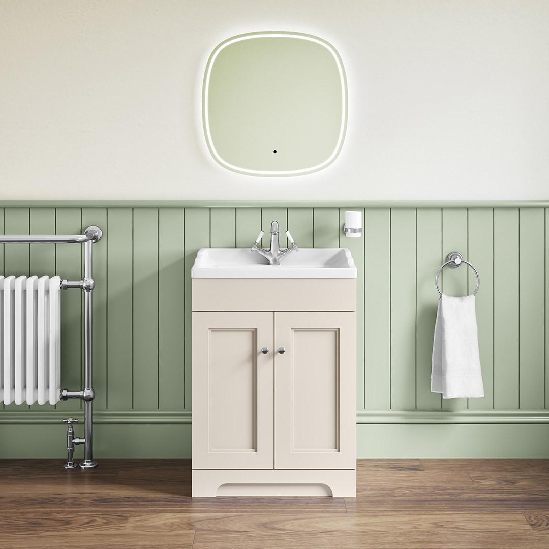 Wilton 600mm 2 Door Floor Unit - Choice of Colour