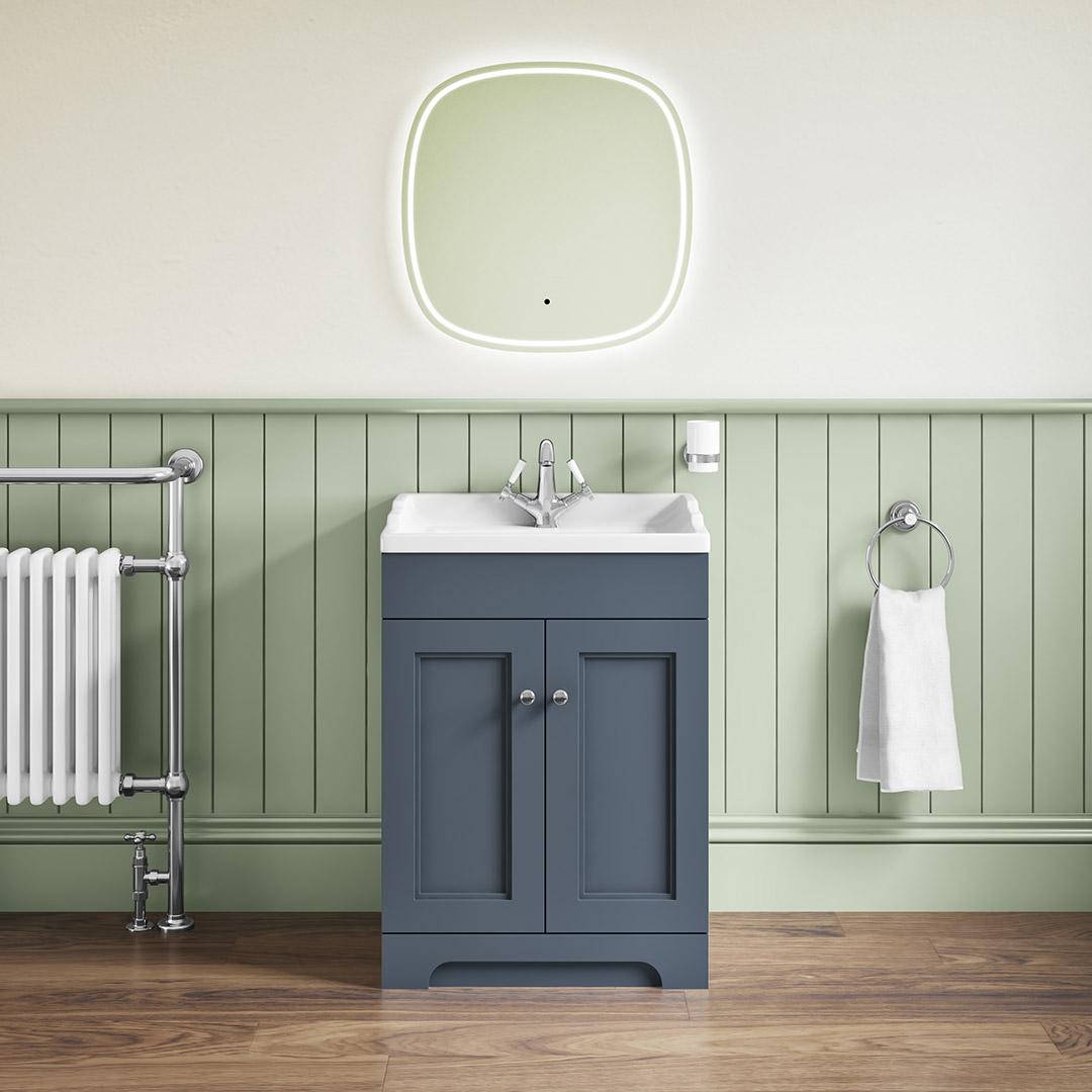 Wilton 600mm 2 Door Floor Unit - Choice of Colour