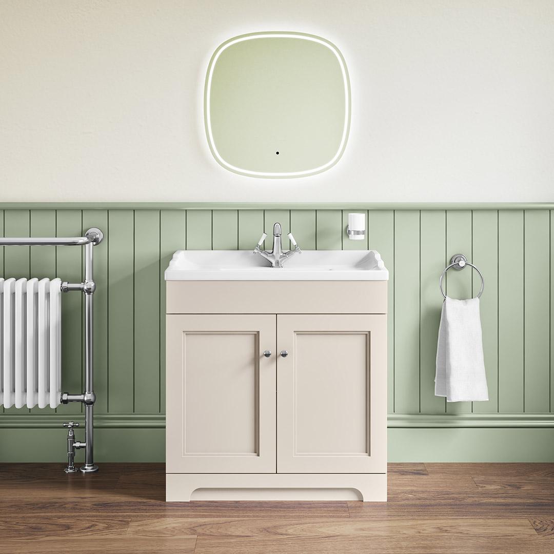 Wilton 800mm 2 Door Floor Unit - Choice of Colour